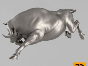 bull 3D 模型