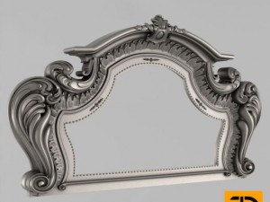 headboard Model 3D
