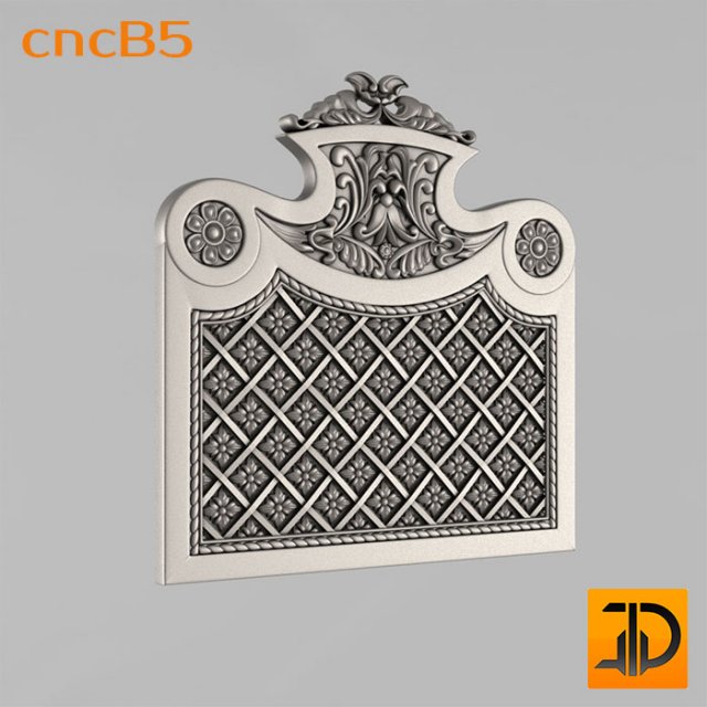 headboard 3Dモデル .c4d .max .obj .3ds .fbx .stl .blend 
