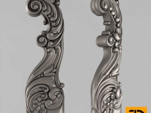 balusters 2 3D Model