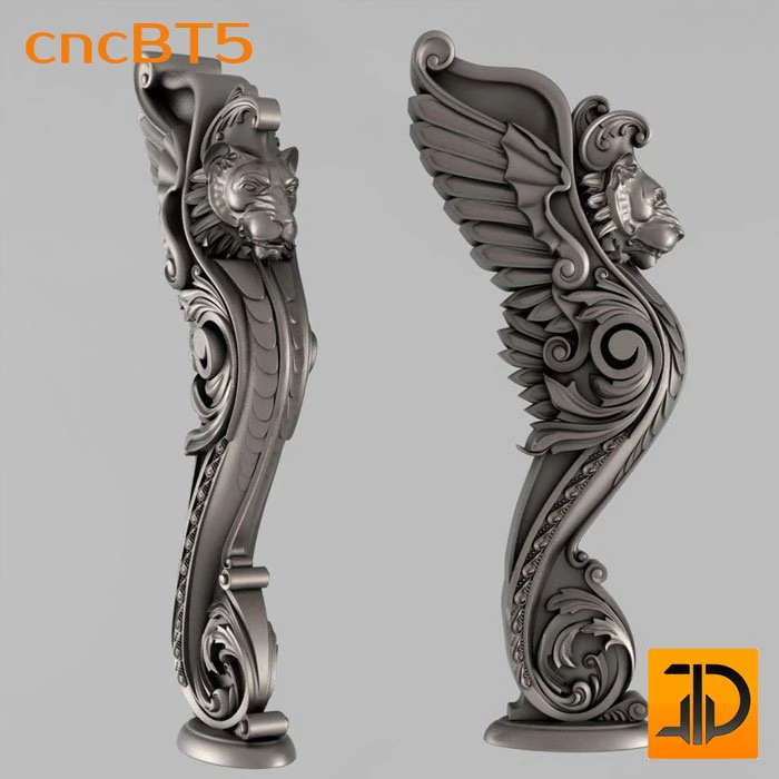 korkuluk dikmeleri 5 3D Model .c4d .max .obj .3ds .fbx .stl .blend 