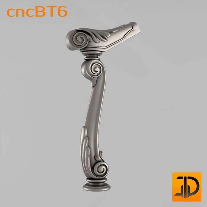 balusters 6 3D Model .c4d .max .obj .3ds .fbx .stl .blend