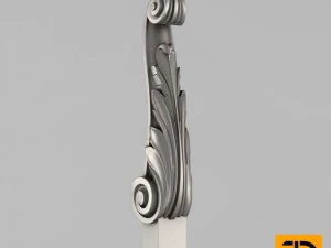 बालुस्टर्स 9 3D मॉडल