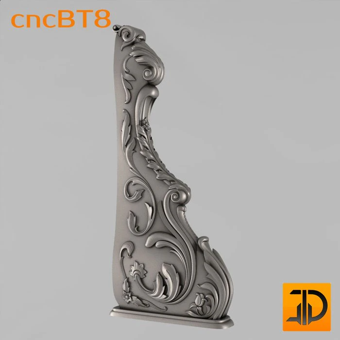 balusters 8 3D Model .c4d .max .obj .3ds .fbx .stl .blend 