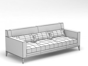sofa rensf10 3D 模型