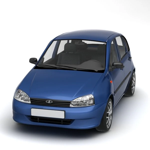 lada kalina 3D Model .c4d .max .obj .3ds .fbx .stl .blend 