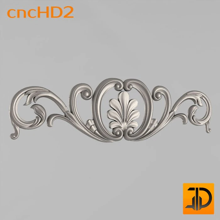 horizontal decor 3D Model .c4d .max .obj .3ds .fbx .stl .blend 
