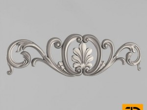 horizontal decor 3D Model