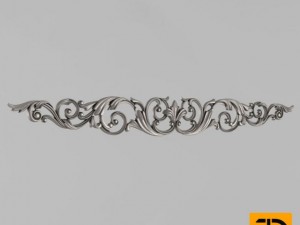 horizontal decor 3D Model