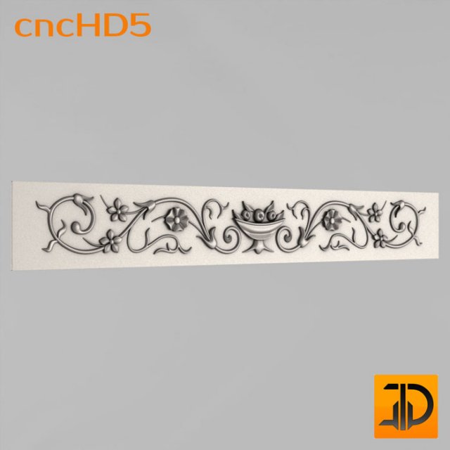 horizontal decor 3D Model .c4d .max .obj .3ds .fbx .stl .blend 