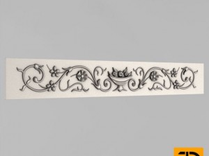 horizontal decor 3D Model