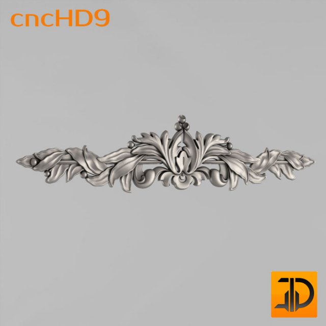 horizontal decor 3D 모델 .c4d .max .obj .3ds .fbx .stl .blend 