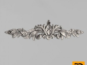 horizontal decor 3D Model