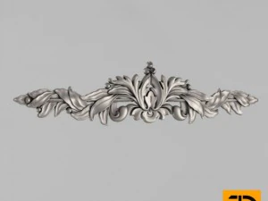 горизонтальный декор 3D Модель