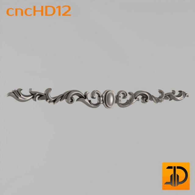horizontal decor Model 3D .c4d .max .obj .3ds .fbx .stl .blend 