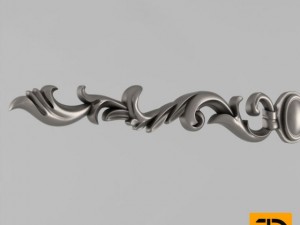 horizontal decor Model 3D