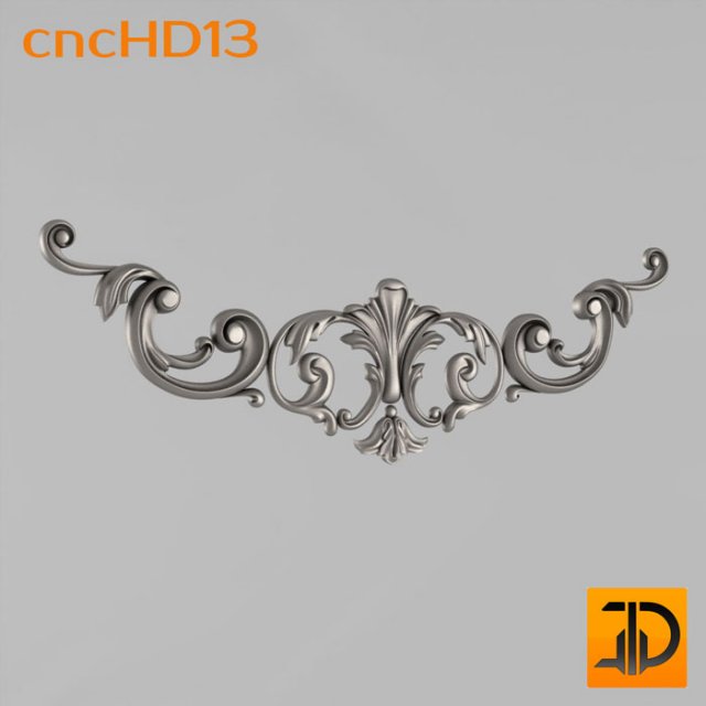 horizontal decor 3Dモデル .c4d .max .obj .3ds .fbx .stl .blend 