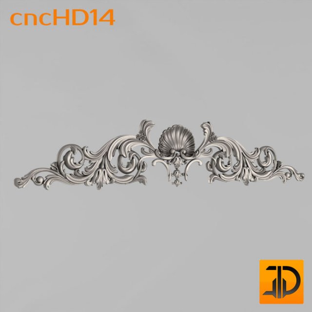 horizontal decor 3D 模型 .c4d .max .obj .3ds .fbx .stl .blend 