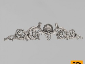 horizontal decor 3D Model
