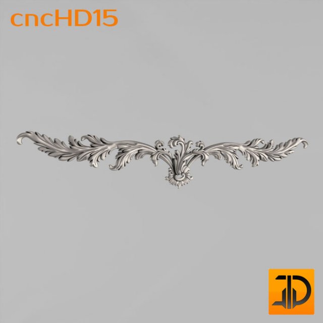 horizontal decor Model 3D .c4d .max .obj .3ds .fbx .stl .blend 