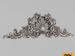 horizontal decor 3D 模型
