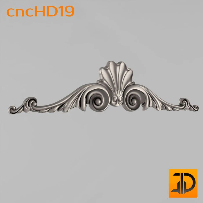 horizontal decor 3D Model .c4d .max .obj .3ds .fbx .stl .blend