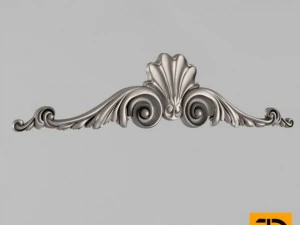 горизонтальный декор 3D Модель