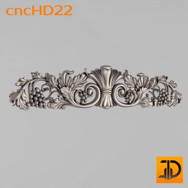 horizontal decor 3D 모델 .c4d .max .obj .3ds .fbx .stl .blend