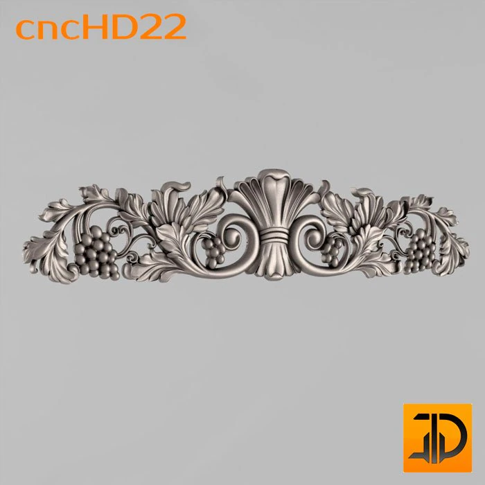 horizontal decor 3D Model .c4d .max .obj .3ds .fbx .stl .blend