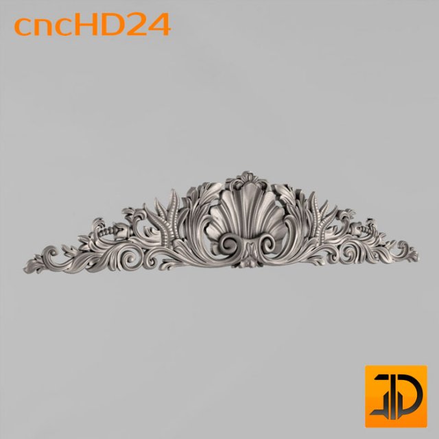 horizontal decor 3D Model .c4d .max .obj .3ds .fbx .stl .blend 