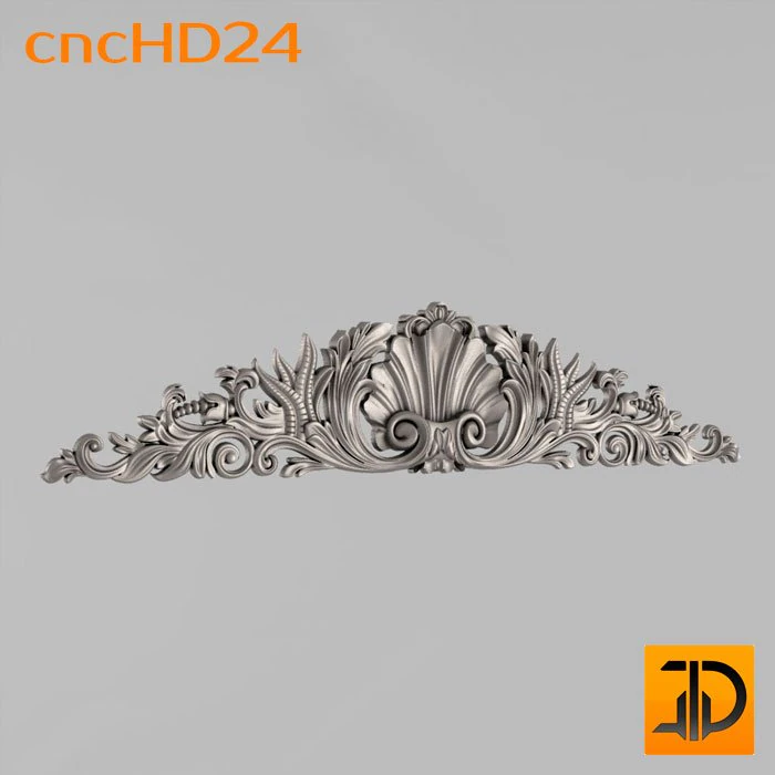 horizontal decor 3D Model .c4d .max .obj .3ds .fbx .stl .blend 
