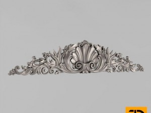 horizontal decor 3D Model