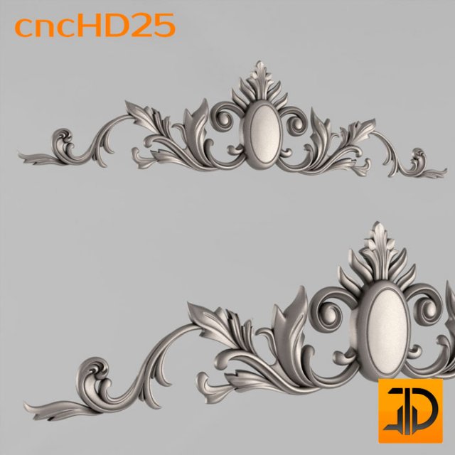 horizontal decor Modèle 3D .c4d .max .obj .3ds .fbx .stl .blend 
