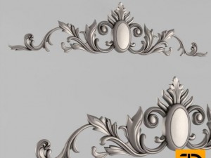 horizontal decor Model 3D