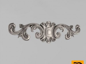 horizontal decor 3D Model