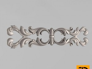 horizontal decor 3D मॉडल
