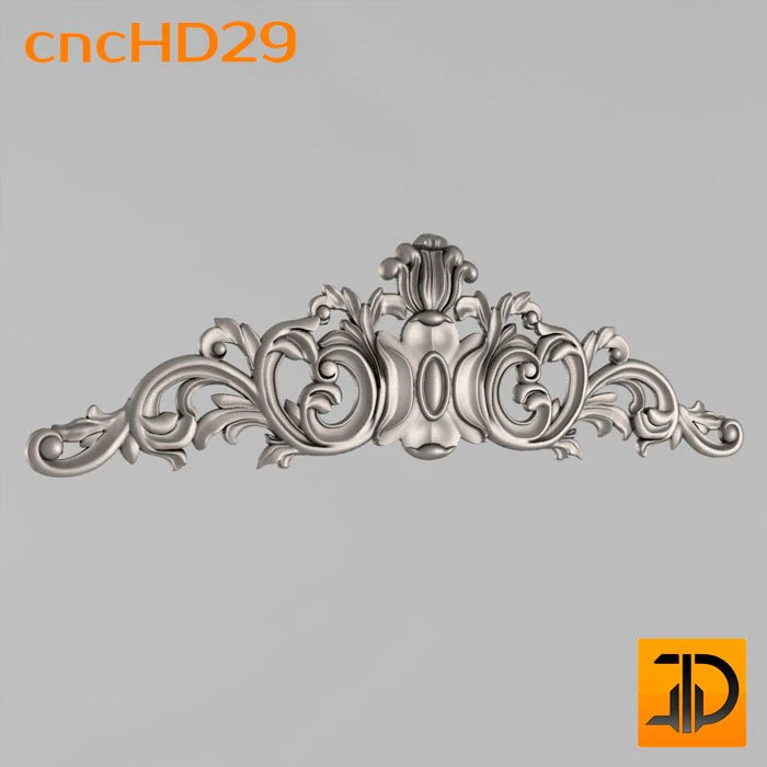 horizontal decor 3D Model .c4d .max .obj .3ds .fbx .stl .blend 