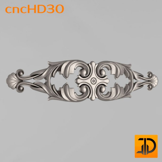 horizontal decor 3D 모델 .c4d .max .obj .3ds .fbx .stl .blend 