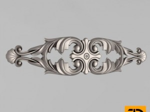 horizontal decor 3D Model