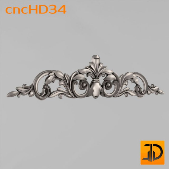 horizontal decor Modello 3D .c4d .max .obj .3ds .fbx .stl .blend 