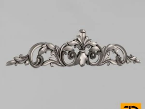 горизонтальный декор 3D Модель