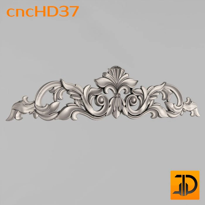 horizontal decor 3D Model .c4d .max .obj .3ds .fbx .stl .blend 