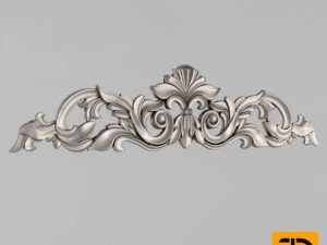 horizontal decor 3D Model