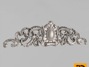 horizontal decor 3D Model