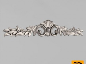 horizontal decor 3Dモデル
