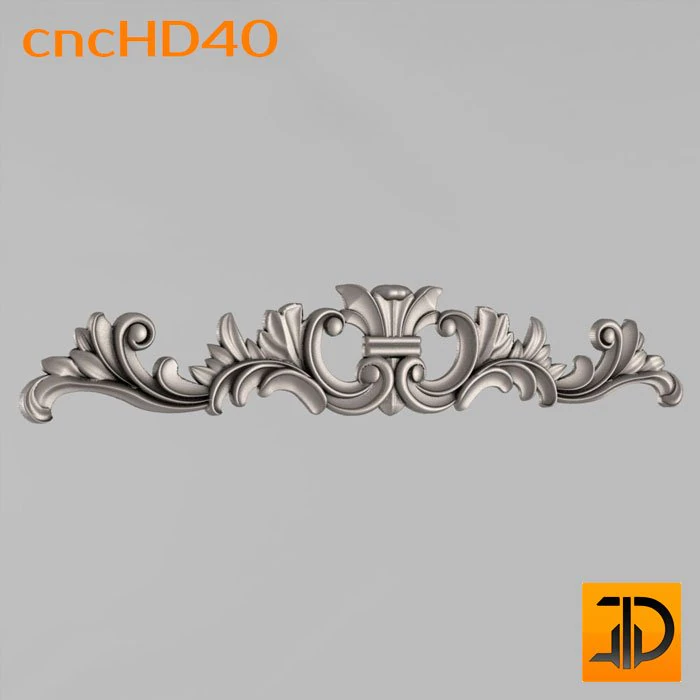 horizontal decor 3D Model .c4d .max .obj .3ds .fbx .stl .blend