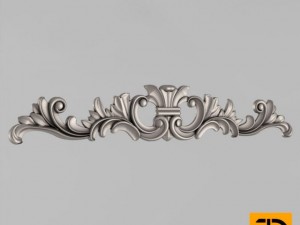 horizontal decor 3D Model