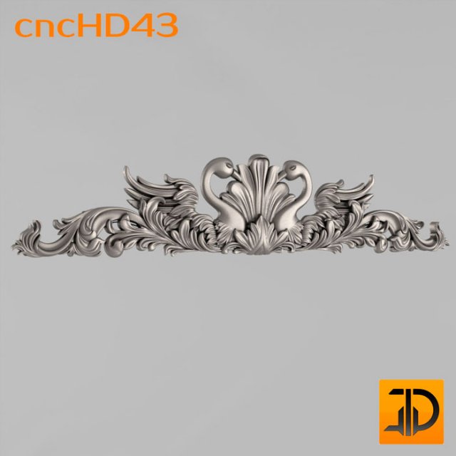 horizontal decor 3D 模型 .c4d .max .obj .3ds .fbx .stl .blend