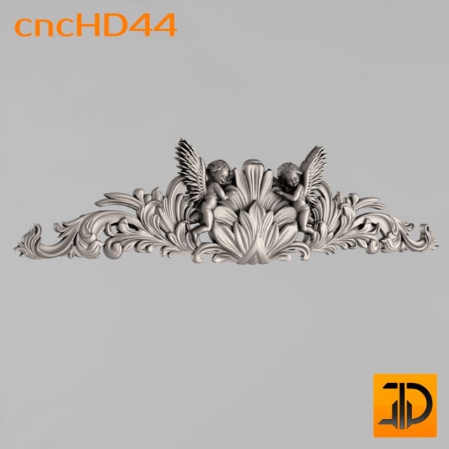 horizontal decor Model 3D .c4d .max .obj .3ds .fbx .stl .blend