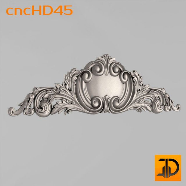 horizontal decor Modello 3D .c4d .max .obj .3ds .fbx .stl .blend 